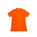 Men’s Orange Performance Polo Shirt – Moisture Wicking Athletic Golf Polo