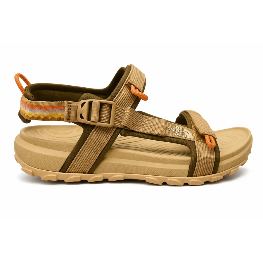 Men’s Outdoor Adventure Sandals – Lightweight Adjustable Hiking & Water-Ready Sandals (Khaki)