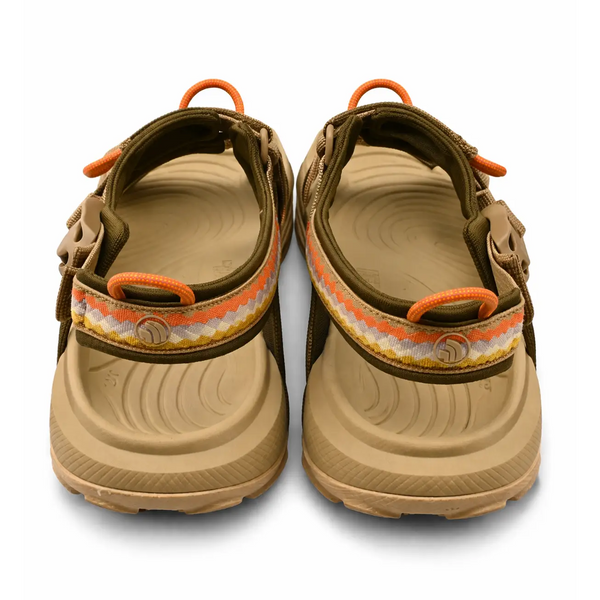 Men’s Outdoor Adventure Sandals – Lightweight Adjustable Hiking & Water-Ready Sandals (Khaki)