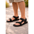 Men’s Outdoor Comfort Sandals – Anti-Slip Lightweight Adjustable Strap Sandals