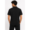 Men’s Oversized Charcoal Drop Shoulder Polo Shirt - Men’s Oversized Polo Shirt