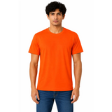 Men’s Performance Crew Neck T-Shirt – Vibrant Orange - Men’s Performance T-Shirt