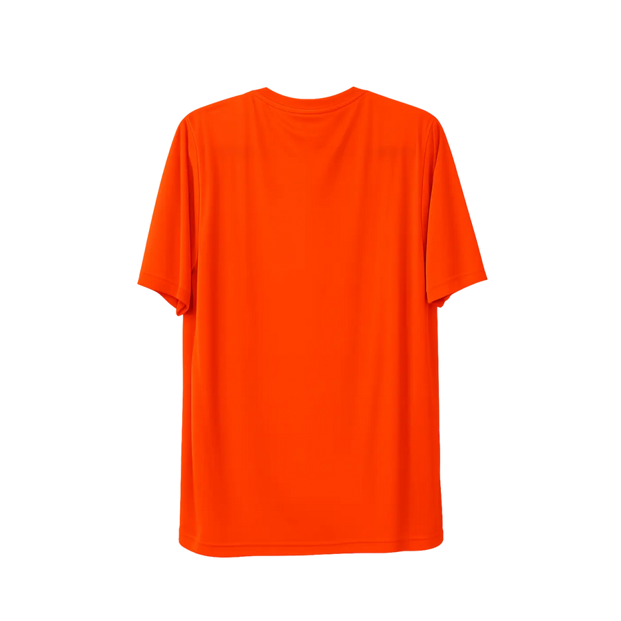 Men’s Performance Crew Neck T-Shirt – Vibrant Orange - Men’s Performance T-Shirt