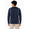 Men’s Performance Long Sleeve Athletic Shirt – Navy - Men’s Activewear Tops