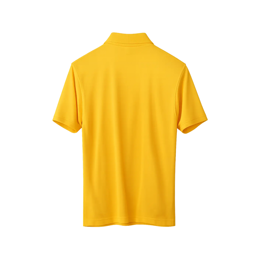 Men’s Performance Polo Shirt – Bright Yellow - Men’s Polo Shirt