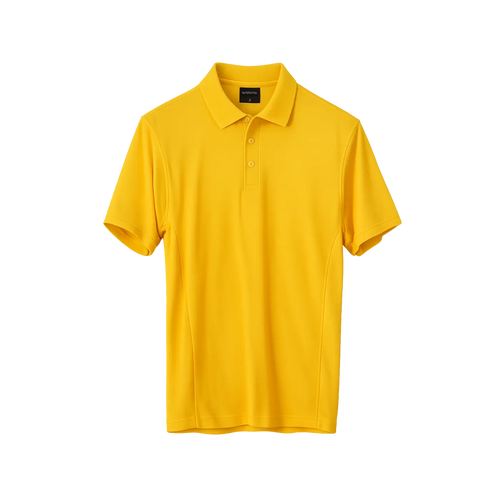 Men’s Performance Polo Shirt – Bright Yellow - Men’s Polo Shirt
