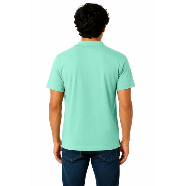 Men’s Performance Polo Shirt – Mint Green