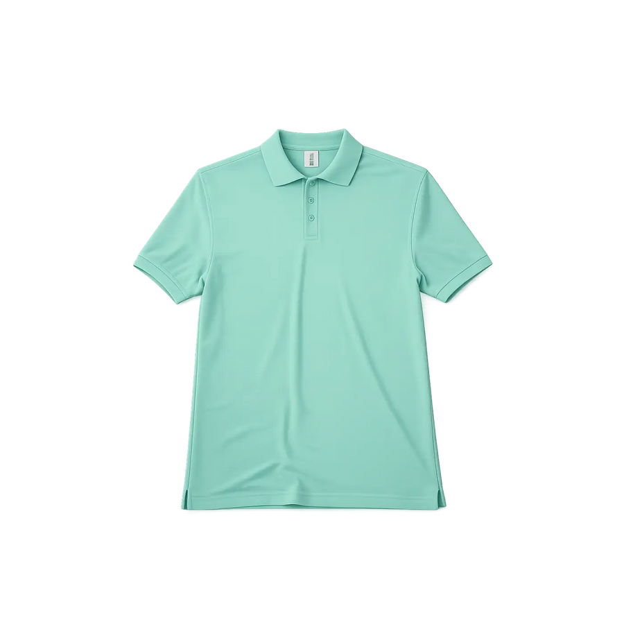 Men’s Performance Polo Shirt – Mint Green