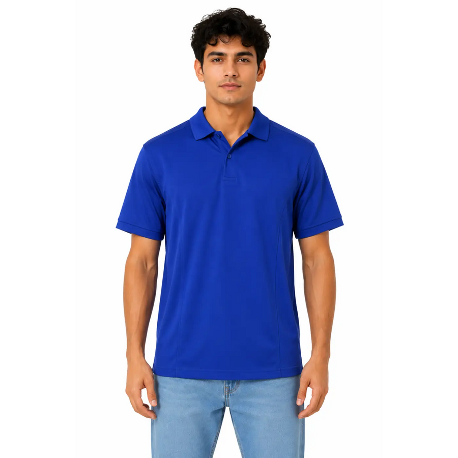 Men’s Performance Polo Shirt – Royal Blue - Men’s Polo Shirt