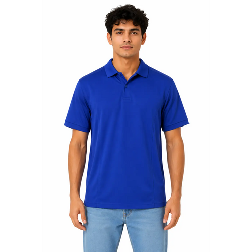 Men’s Performance Polo Shirt – Royal Blue - Men’s Polo Shirt