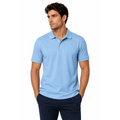 Men’s Performance Polo Shirt – Sky Blue