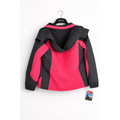 Men’s Red & Black Waterproof Hooded Jacket – Windproof Outdoor Softshell Coat - Jackets