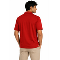 Men’s Red Performance Polo Shirt – Lightweight Moisture-Wicking Golf Polo - Men’s Performance Polo Shirt