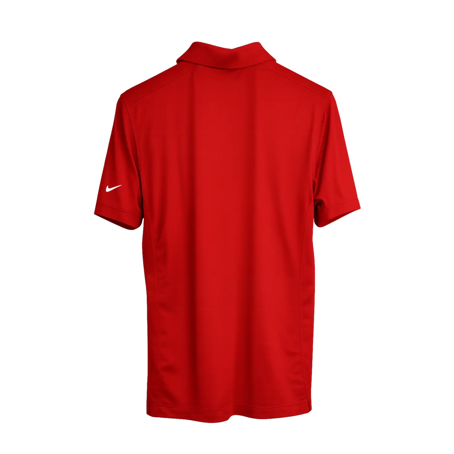 Men’s Red Performance Polo Shirt – Lightweight Moisture-Wicking Golf Polo - Men’s Performance Polo Shirt