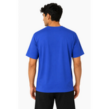 Men’s Royal Blue Performance Crew Neck T-Shirt - Men’s Activewear Tops