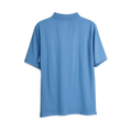 Men’s Sky Blue Performance Polo Shirt – Classic Short Sleeve Collared Tee - Men’s Polo Shirt