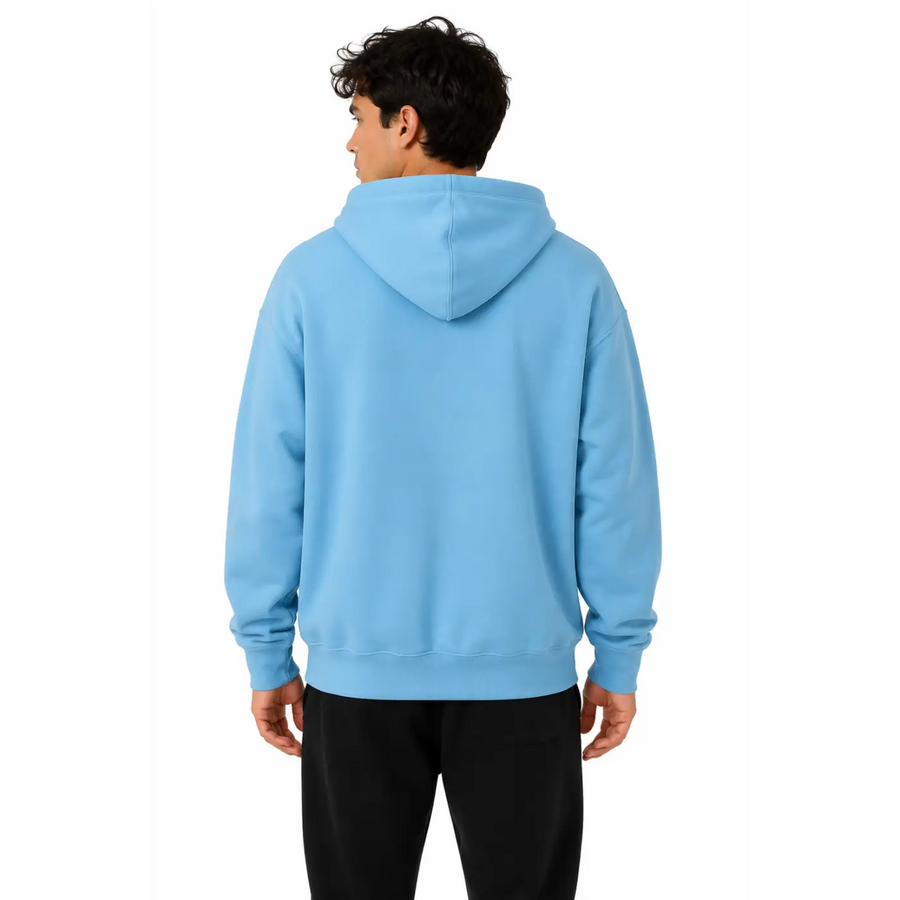 Men’s Sky Blue Pullover Hoodie - Men’s Hoodie Sweatshirt