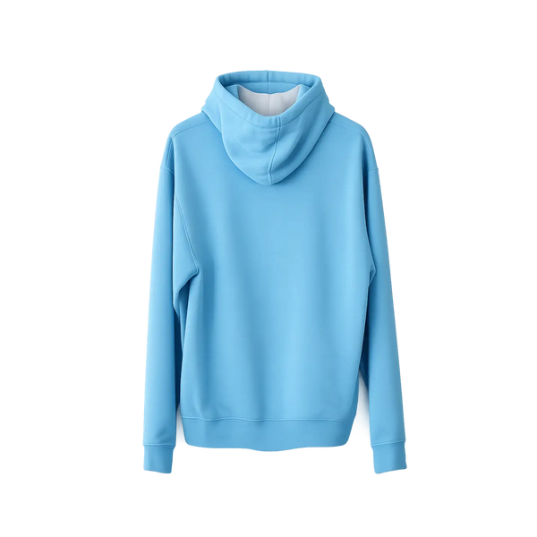 Men’s Sky Blue Pullover Hoodie - Men’s Hoodie Sweatshirt