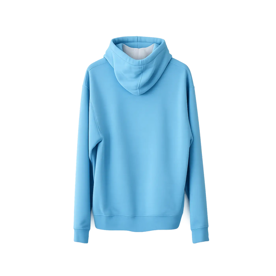 Men’s Sky Blue Pullover Hoodie - Men’s Hoodie Sweatshirt
