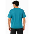 Men’s Teal Performance Crew Neck Athletic T-Shirt - Men’s Activewear Tops