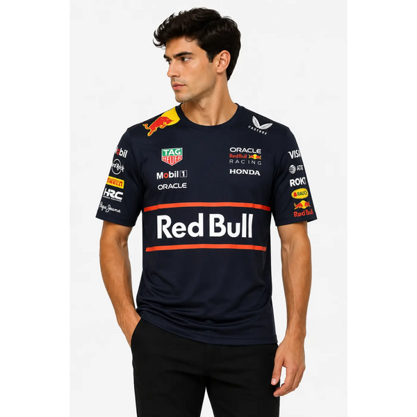 Oracle Red Bull Racing Men’s Performance Team T-Shirt - Men’s Motorsport Performance T-Shirt
