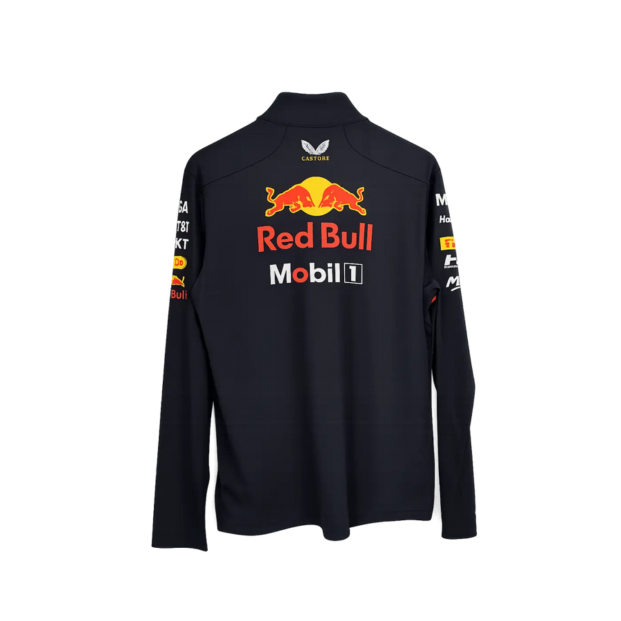 Oracle Red Bull Racing Men’s Quarter-Zip Performance Pullover - Men’s Motorsport Apparel
