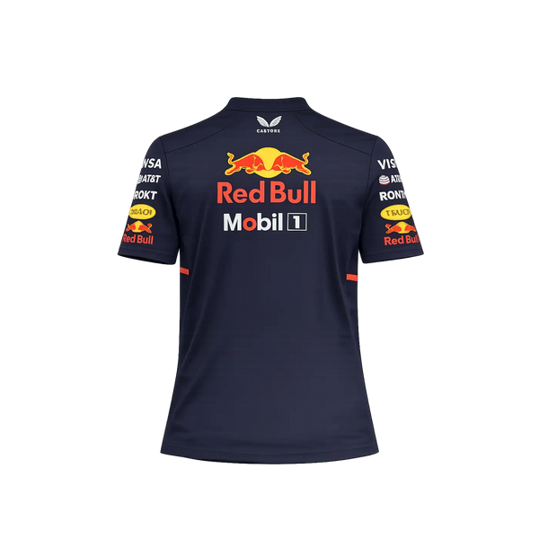 Oracle Red Bull Racing Men’s Short Sleeve Quarter-Zip Performance Shirt - Men’s Motorsport Performance Shirt