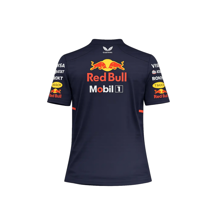 Oracle Red Bull Racing Men’s Short Sleeve Quarter-Zip Performance Shirt - Men’s Motorsport Performance Shirt