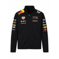 Oracle Red Bull Racing Team Track Jacket – Black Full Zip Motorsport Jacket - Men’s Track Jacket