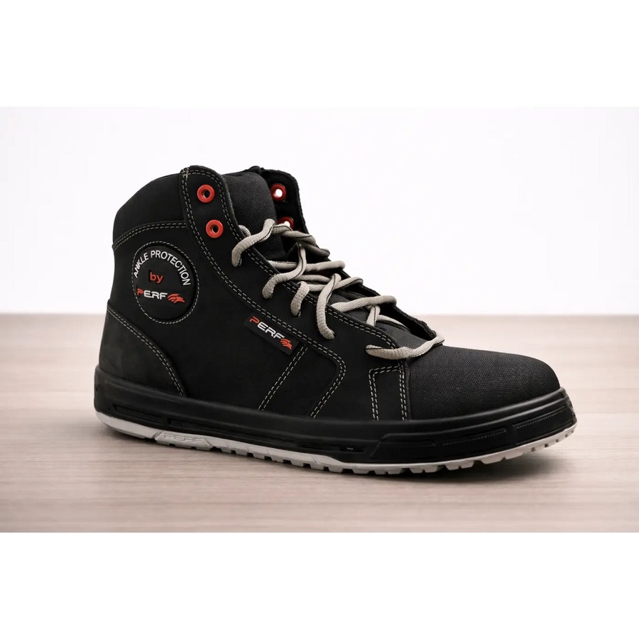 PERF Men’s Ankle Protection Safety Boots – Lightweight Industrial Work Boots
