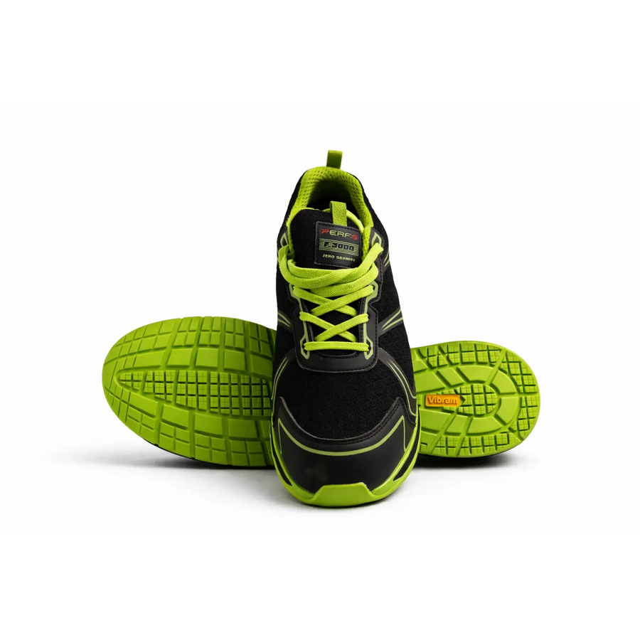 PERF Neon Safety Work Sneakers – Lightweight Steel Toe Work Shoes