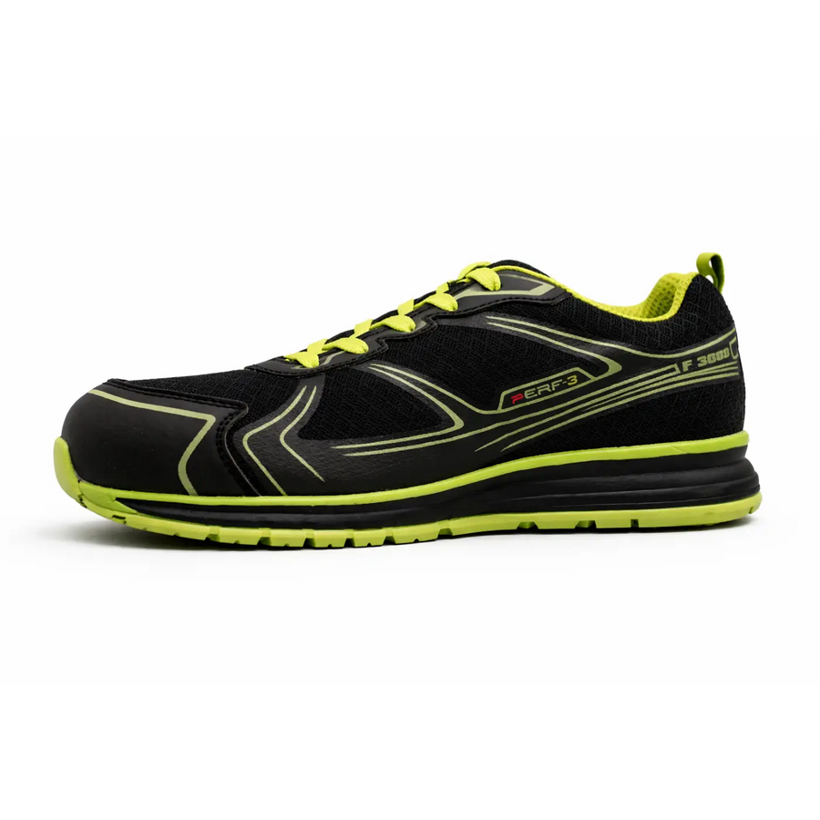 PERF Neon Safety Work Sneakers – Lightweight Steel Toe Work Shoes