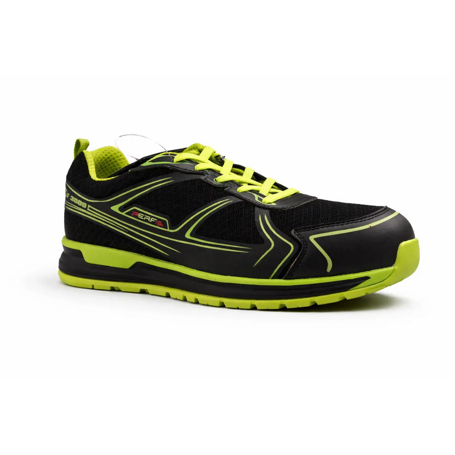 PERF Neon Safety Work Sneakers – Lightweight Steel Toe Work Shoes
