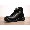 Premium Black Safety Work Boots – Heavy Duty Protective Industrial Boots