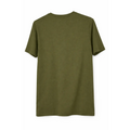 Puma Men’s Olive Green Logo T-Shirt | Regular Fit Casual Tee - T-Shirts