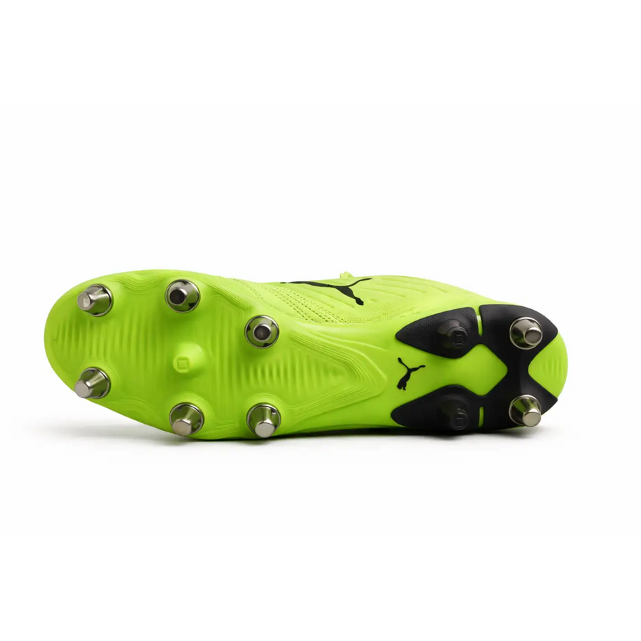 PUMA Neon Green Rugby Cleats – Soft Ground Performance Boots