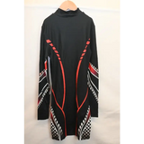 Shein Black Racing Print Mini Dress