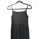 SHEIN Black Strappy Wide-Leg Jumpsuit, Age 11-12