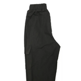 SHEIN Teen Black Cargo Jogger Trousers, Age 10-11 Years