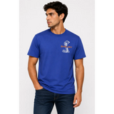 Shelby Cobra Vintage Graphic Men’s T-Shirt – Royal Blue - Men’s Graphic T-Shirt