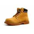 TUFFSAFE Classic Tan Safety Work Boots – Heavy Duty Industrial Boots