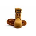 TUFFSAFE Classic Tan Safety Work Boots – Heavy Duty Industrial Boots