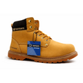 TUFFSAFE Classic Tan Safety Work Boots – Heavy Duty Industrial Boots