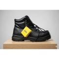 TUFFSAFE Men’s Black Steel Toe Safety Work Boots