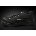 TuffSafe Steel Toe Safety Shoes – Anti-Slip Lightweight Work Sneakers (Black)