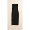 Women’s Black High-Waist Maxi Skirt – Elegant Slim Fit Stretch Skirt - Skirts