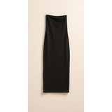 Women’s Black High-Waist Maxi Skirt – Elegant Slim Fit Stretch Skirt - Skirts