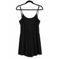 Women’s Casual Black Cami Romper – Lightweight Summer One-Piece - Jumpsuits & Rompers