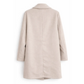 Women’s Classic Longline Blazer Coat – Elegant Casual Lapel Jacket - Coat / Outerwear