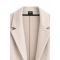 Women’s Classic Longline Blazer Coat – Elegant Casual Lapel Jacket - Coat / Outerwear